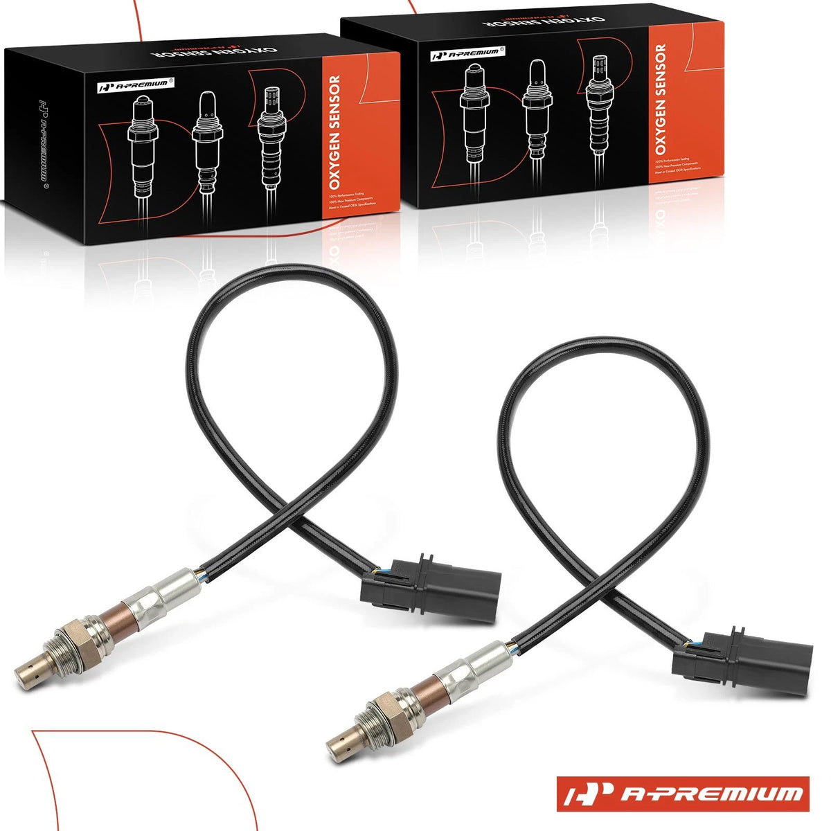 2X Upstream O2 Oxygen Sensor for Hyundai Elantra, Kia Optima (25025062, 250-25062)