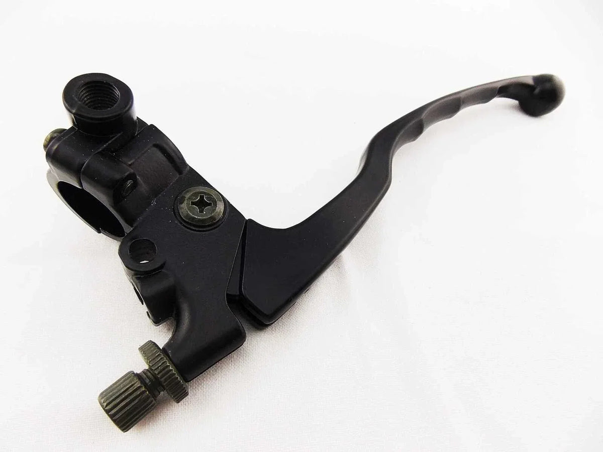 Black Forseti Front Brake & Clutch Lever Bracket Assembly for Yamaha XT550 (1982-1983)