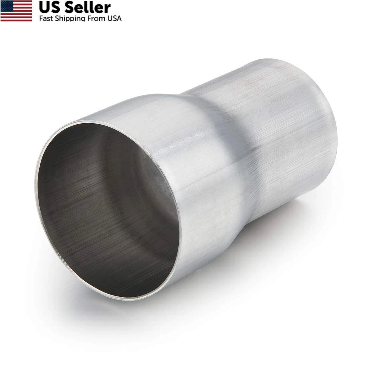 Exhaust Adapter Connector 2" ID to 2.5" ID for Universal Fit (2000–2023)