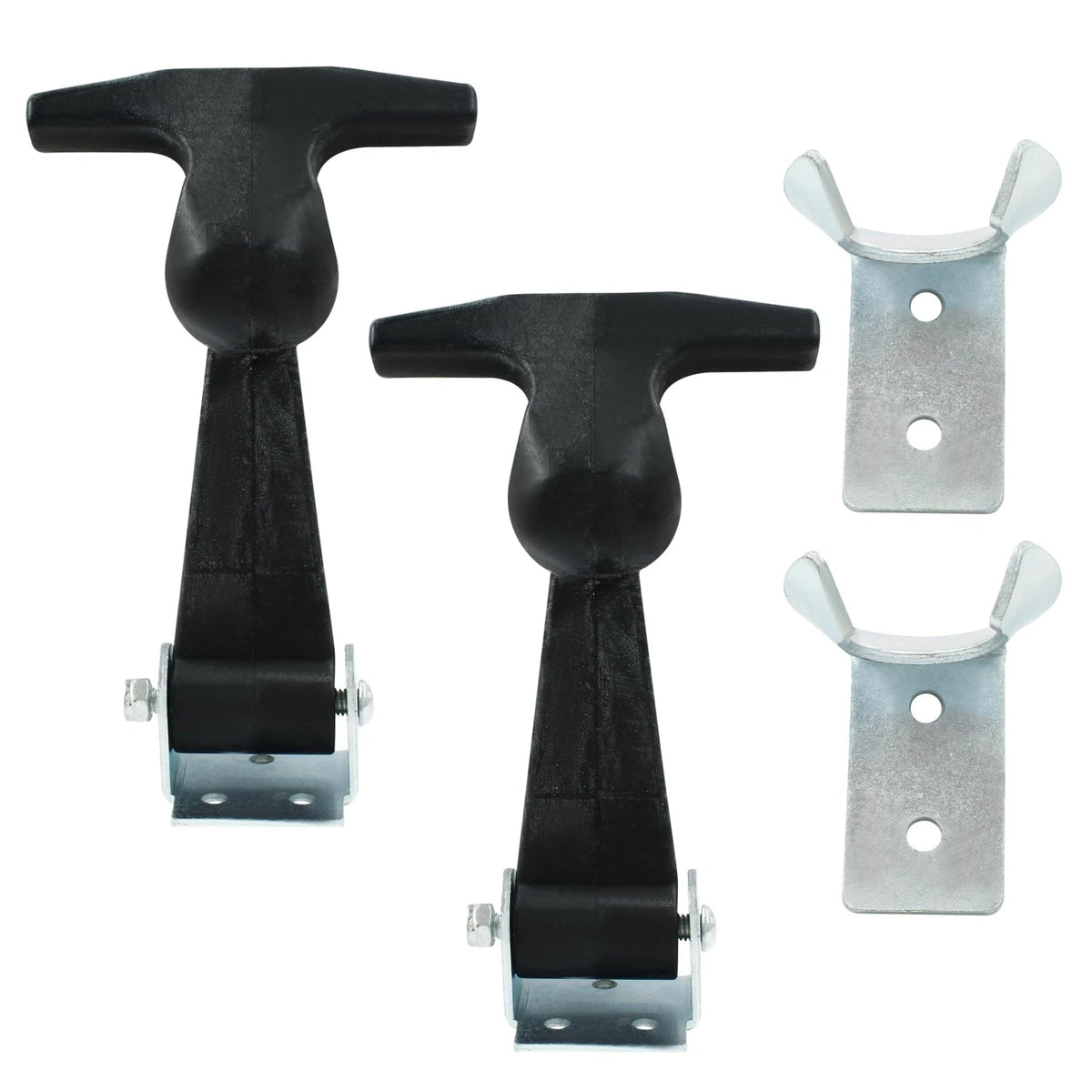 2X Rubber Flexible Hood Catch for