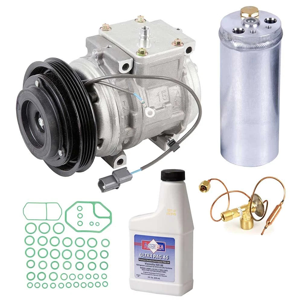 AC Compressor for Honda Civic (1999–2000) 60-84784RN, 06388-P2T-505RM, Set of 4