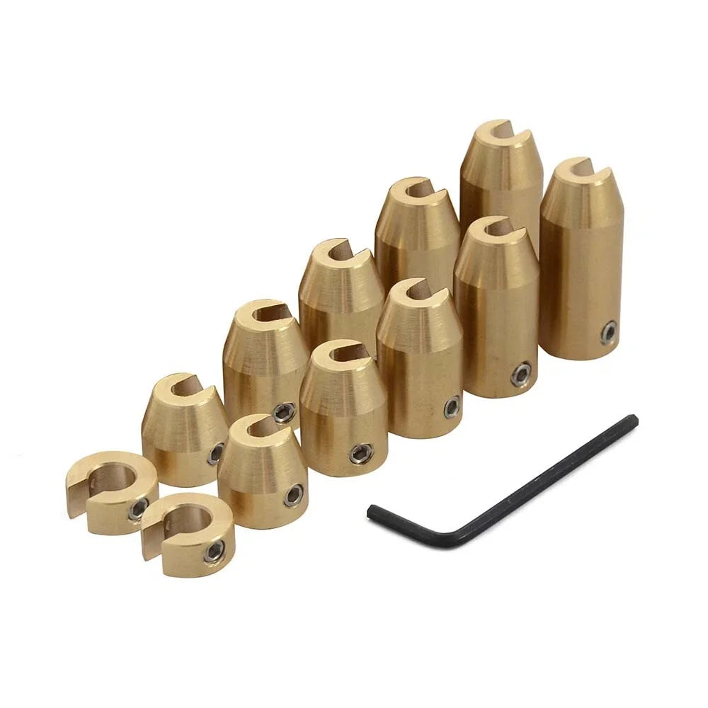 2X Reusable Brass Wheel Spoke Balance Weights Refill Kits for Motorcycles