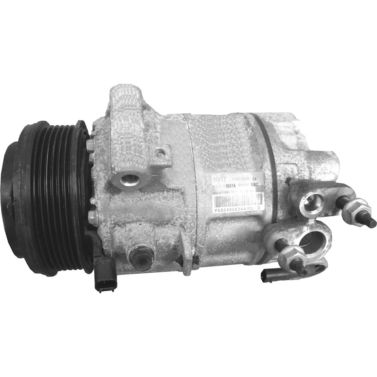 A/C Compressor with Clutch for Jeep Wrangler Cherokee (2018–2019) 7513406