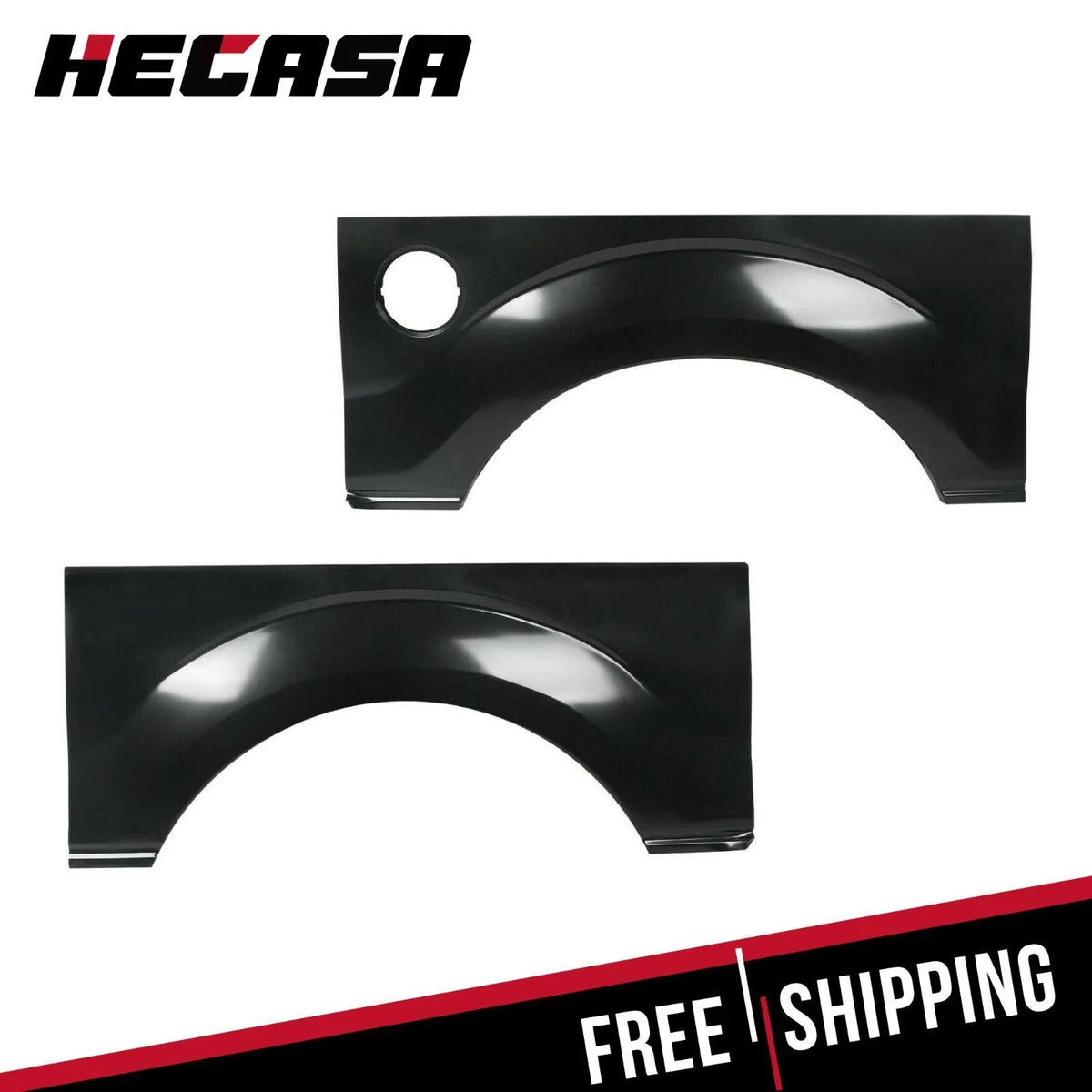2x Rear Wheel Arch Repair Patch Panel for Ford F-150 LD (2009–2014)