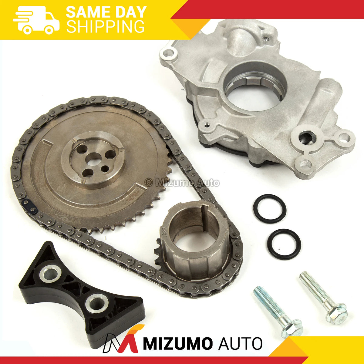 Timing Chain Kit & Oil Pump for Cadillac Buick Chevrolet GMC (2003–2007)