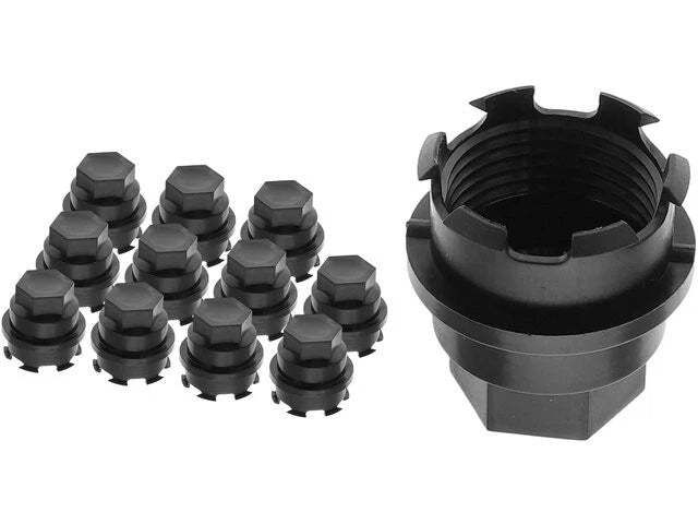 Lug Nut Cover Set for GMC Savana 1500 (2003, 2006, 2009–2010) 97641CFDY
