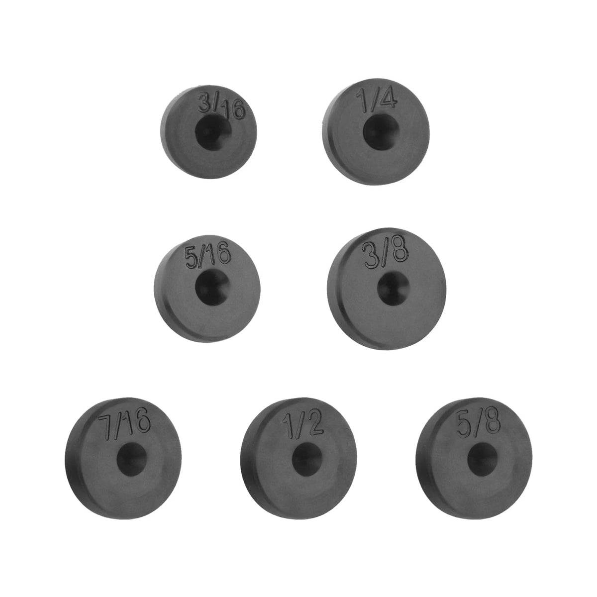 7PCS Double Flare Tool Adapters Set for Brake (0.740.740.50 inch)