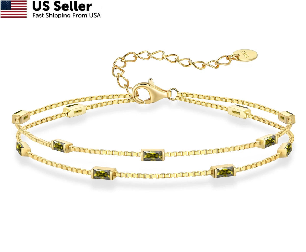 Set of 2 Double Layer Gold 8.3 Inch Gifts for Mom