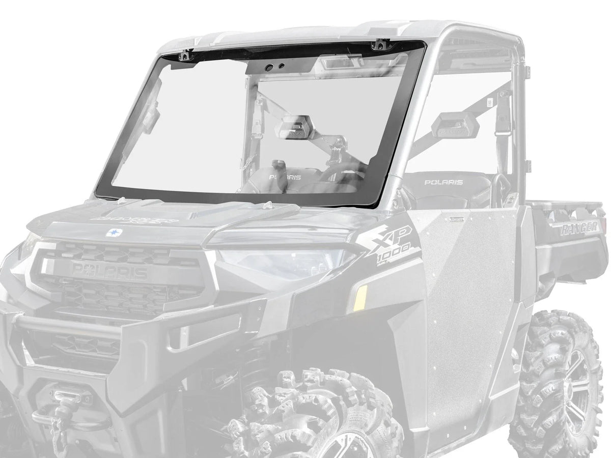 Maxdrive Power Flip Glass Windshield for Polaris Ranger XP (2021–2023)