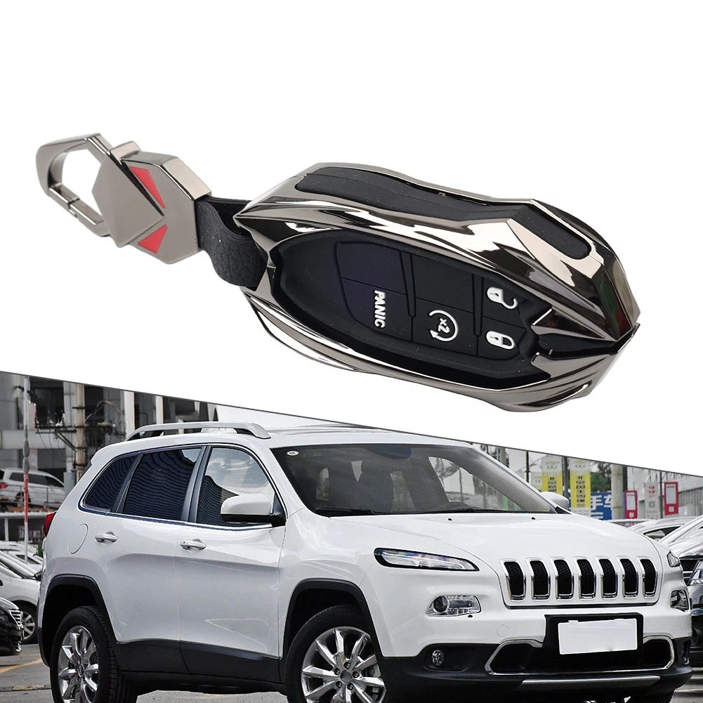 Smart Key Fob Shell Cover for Dodge Durango, Jeep Cherokee (2011–2020)