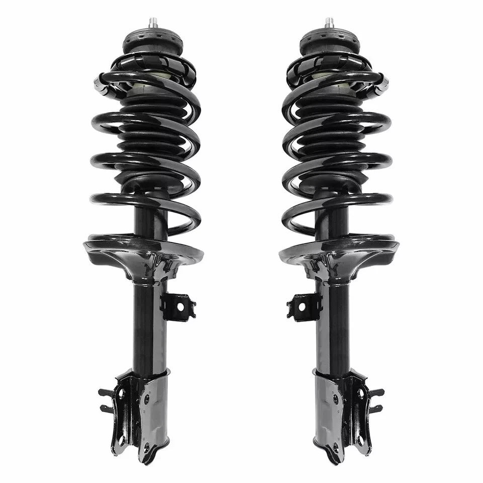 Front Pair Complete Struts & Coil Spring for Suzuki Swift+ (2005–2010) 41601M75J12, 41602M75J12