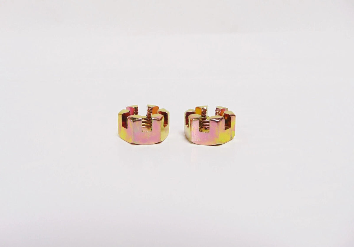 Set of 2 Castle Nuts for Arctic Cat ATV (3304-130)