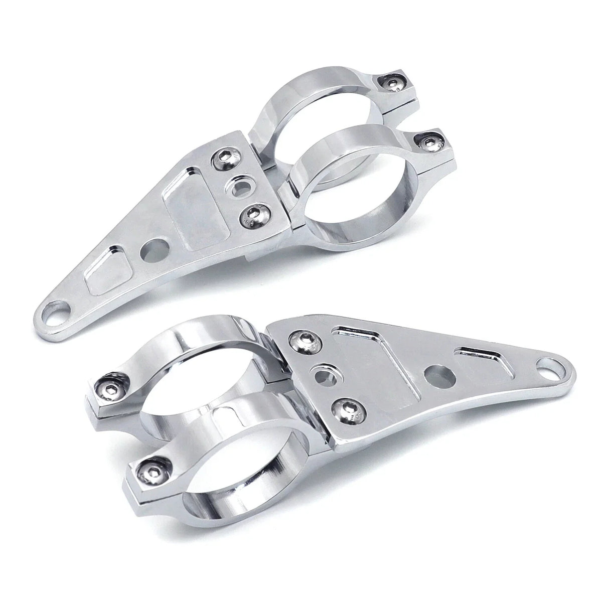39mm Turn Signal Clamps Headlight Mount Bracket for Harley (Cafe Racer)
