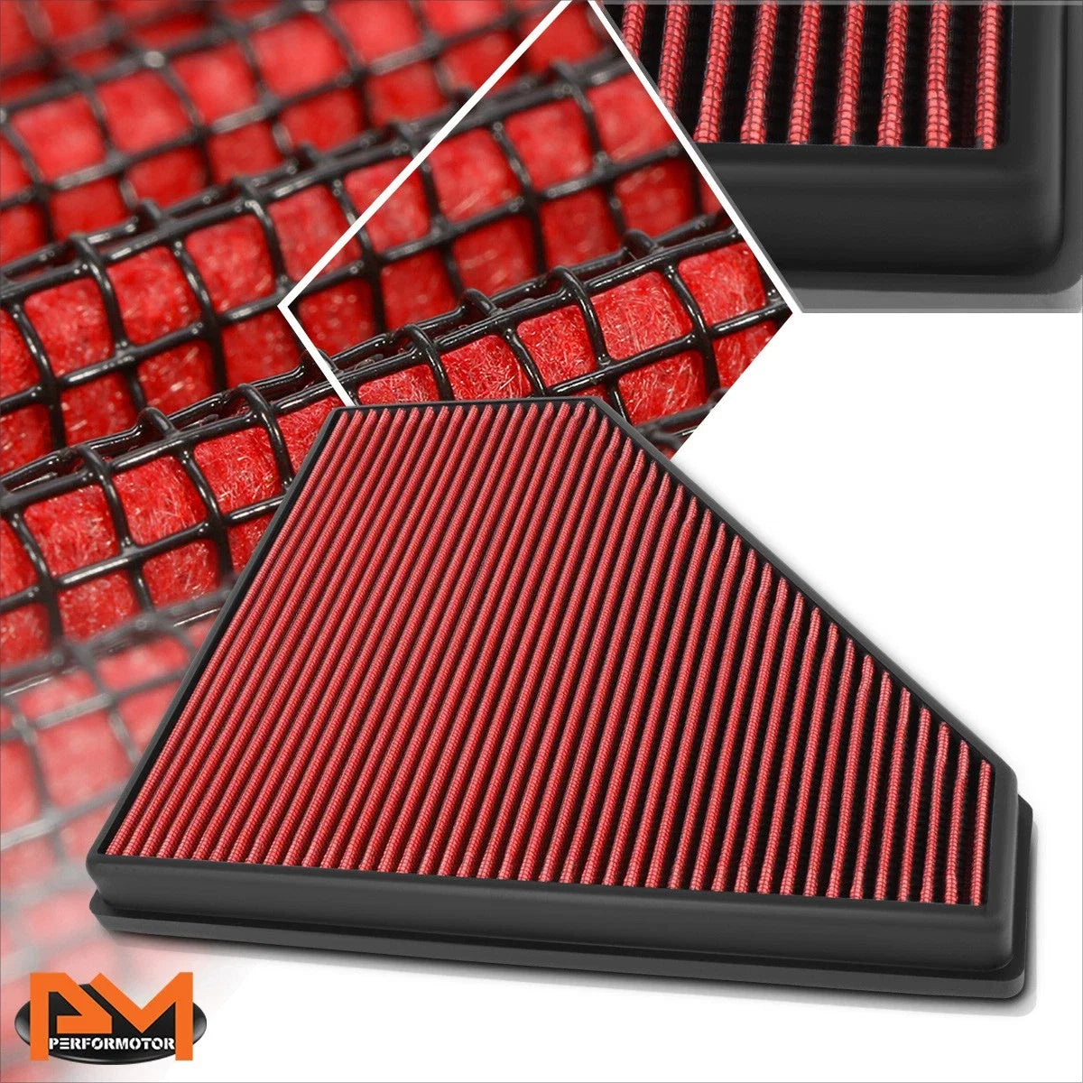 Reusable High Flow Drop In Air Filter for Cadillac ATS/CTS (2013–2019)