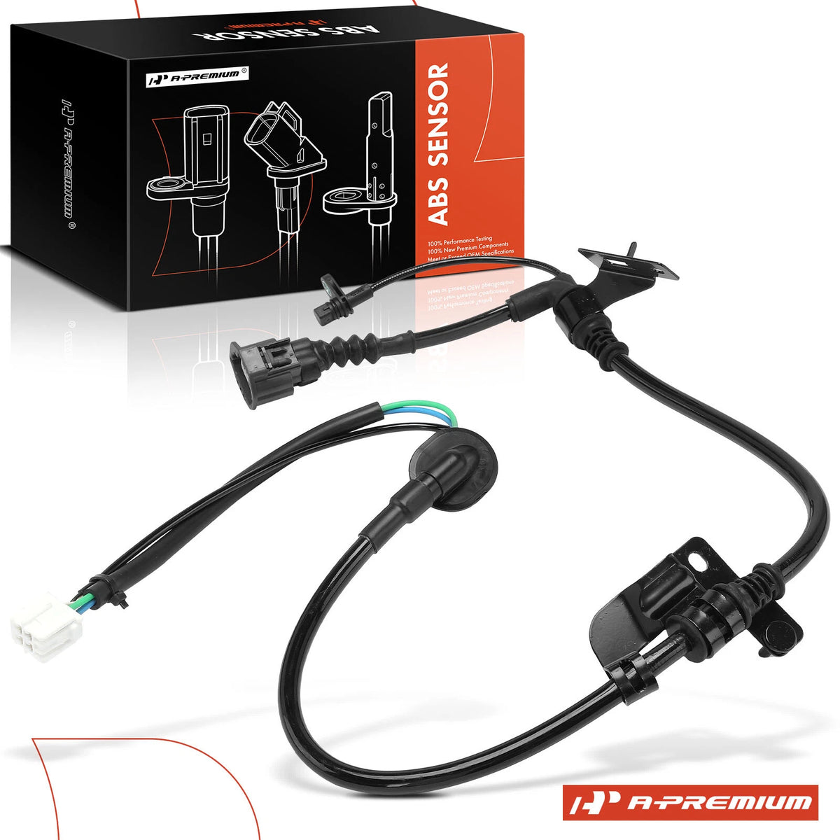 Rear Left ABS Wheel Speed Sensor for Mazda 3 (2016–2018) BAAN437EYC, BAAN437EY, BAAN437EYB, 5S15625