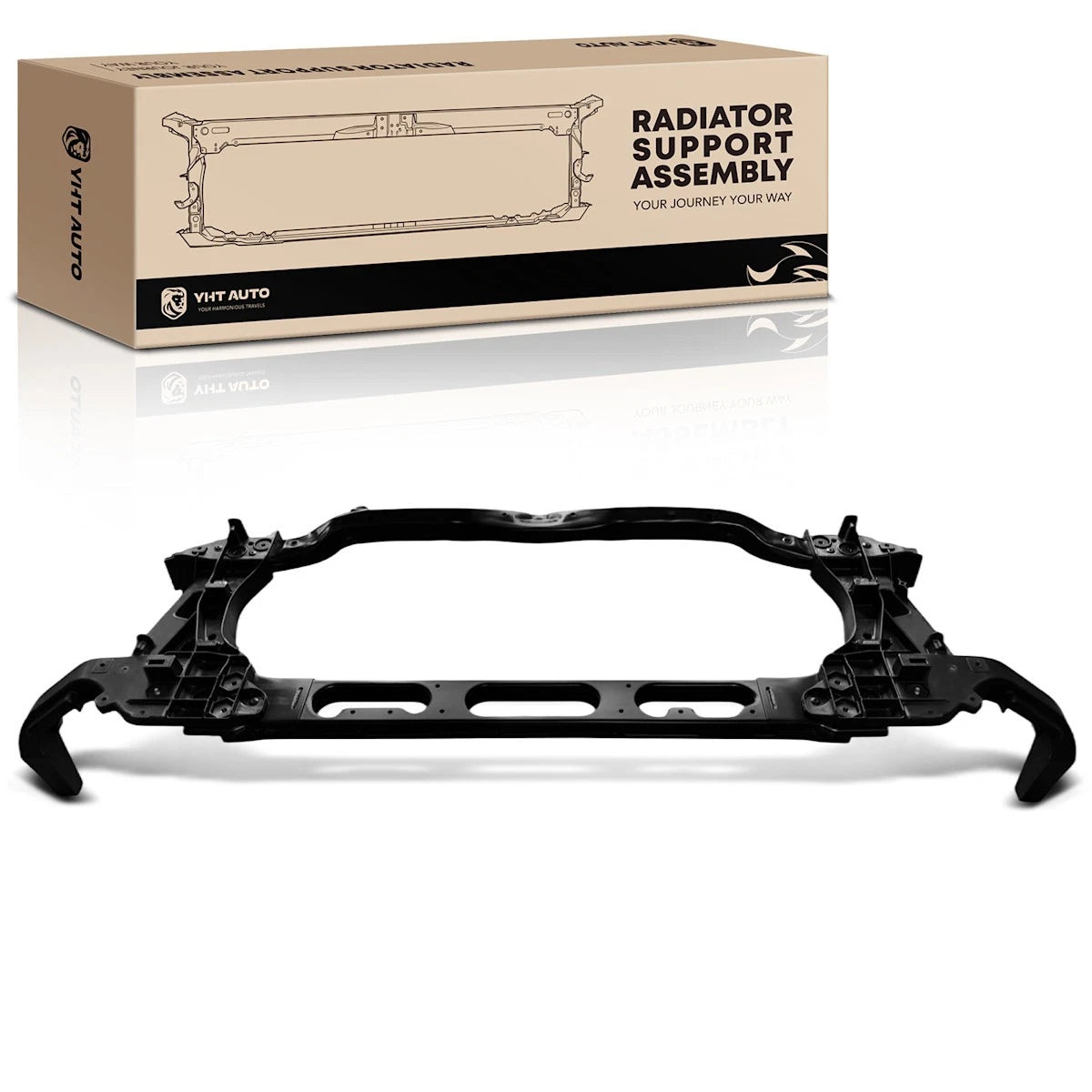 Radiator Support for Ram 1500 2500 Dodge (2009–2010) 18046433, CH1225219, 68050996AE