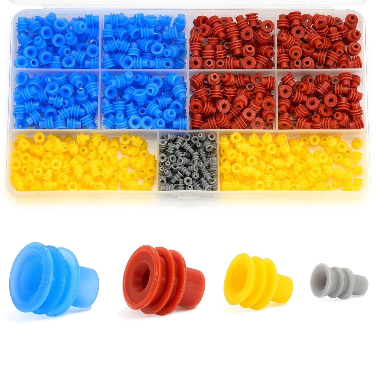 600Pcs Weather Pack Connector Wire Seals for Automotive Applications
