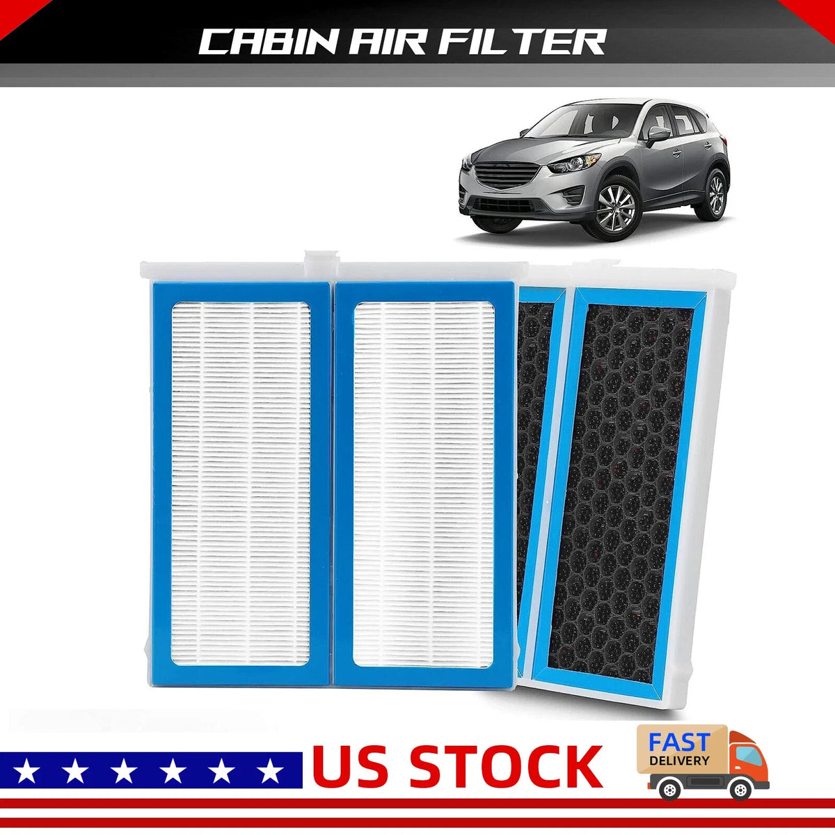 CF11811 HEPA Cabin Air Filter for Mazda 3 & 6 (2014–2018)