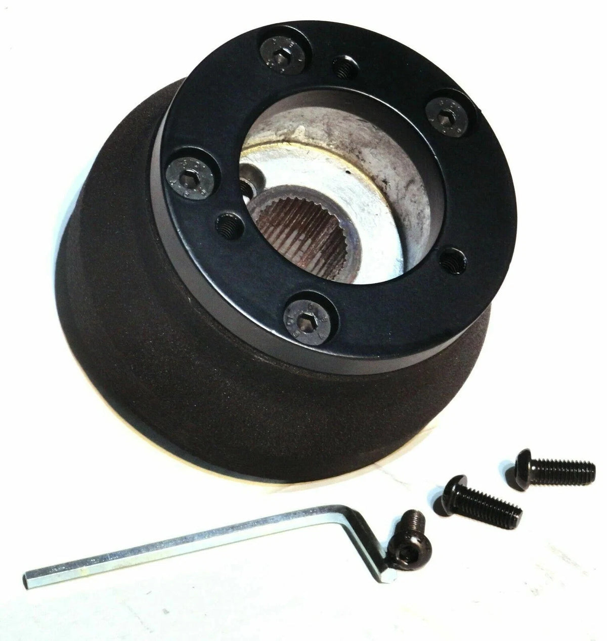 3 Bolt Hole Install Hub for Freightliner (1976–1989) #802-812V Black Coated
