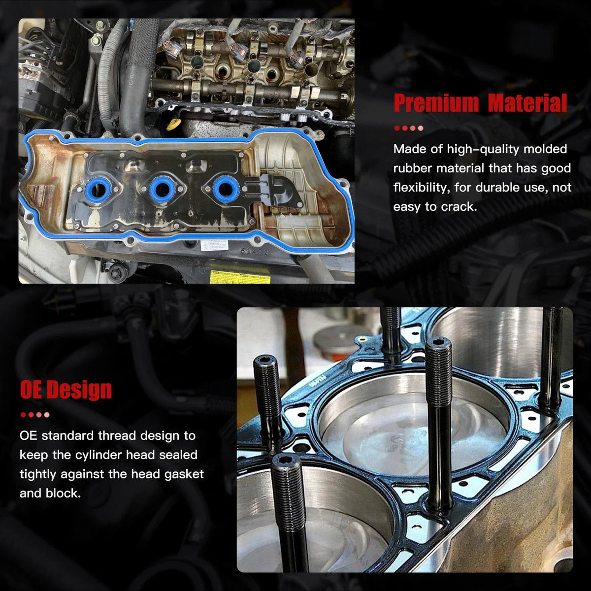 Head Gasket Set for Ford Mustang Crown Victoria Lincoln Town Car (1995–2000)