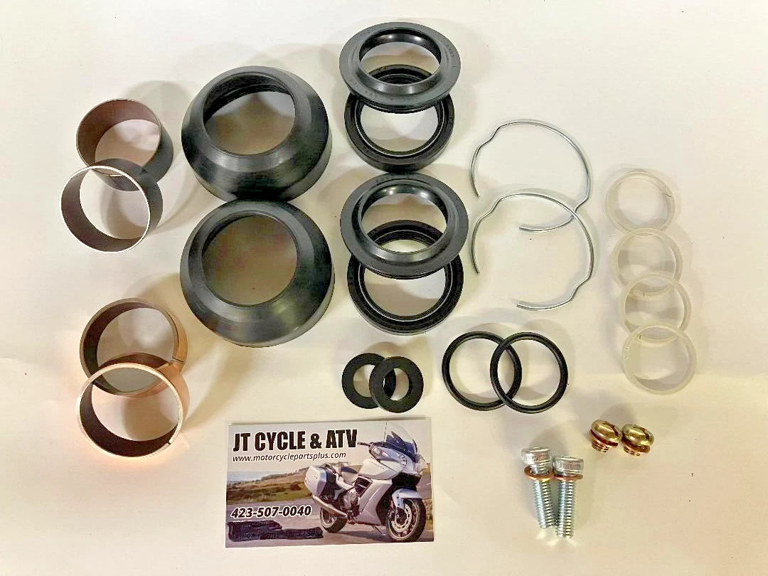 Fork Leg Assembly Rebuild Kit with Seals & Bushings for Harley Davidson (41mm)