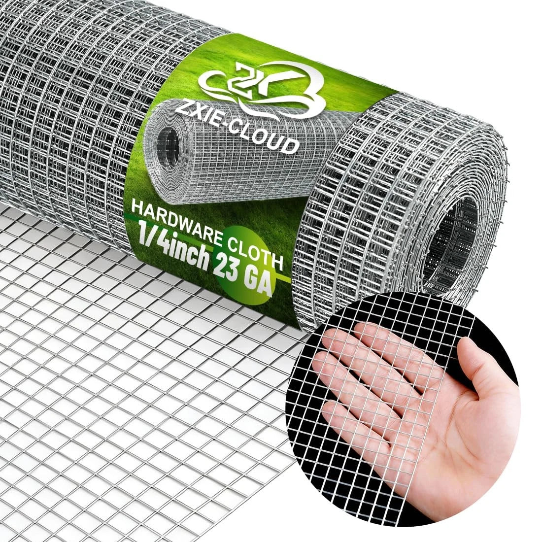 1/4 Inch Hardware Cloth Wire Mesh Roll for Fencing (4in x 10ft)