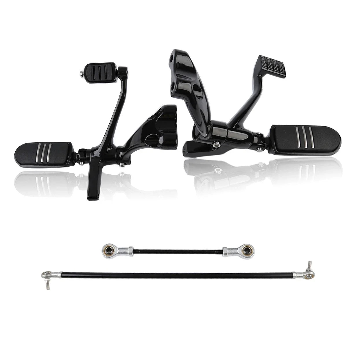 Forward Control Pegs Linkage Levers for Harley Sportster XL883 XL1200 (2004–2013)