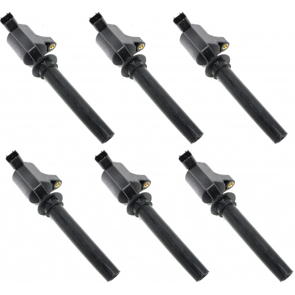 Set of 6 Ignition Coils for Ford Taurus (2000–2004) SPIN-USA-REPF504612