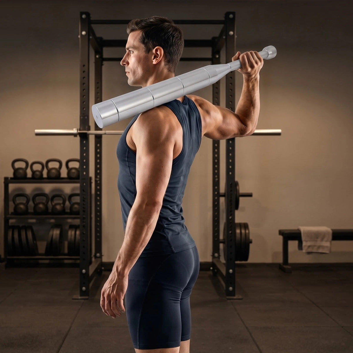 22LB Adjustable Macebell for Strength Training