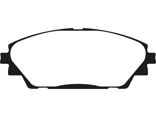 Front Brake Pad Set for Mazda 3 Sport (2014–2015) CR166WG