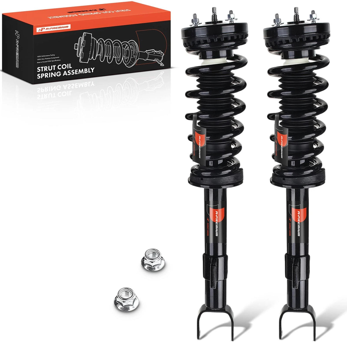 Front Struts w/ Coil Springs Assembly for Dodge Charger (2011–2023) 772665