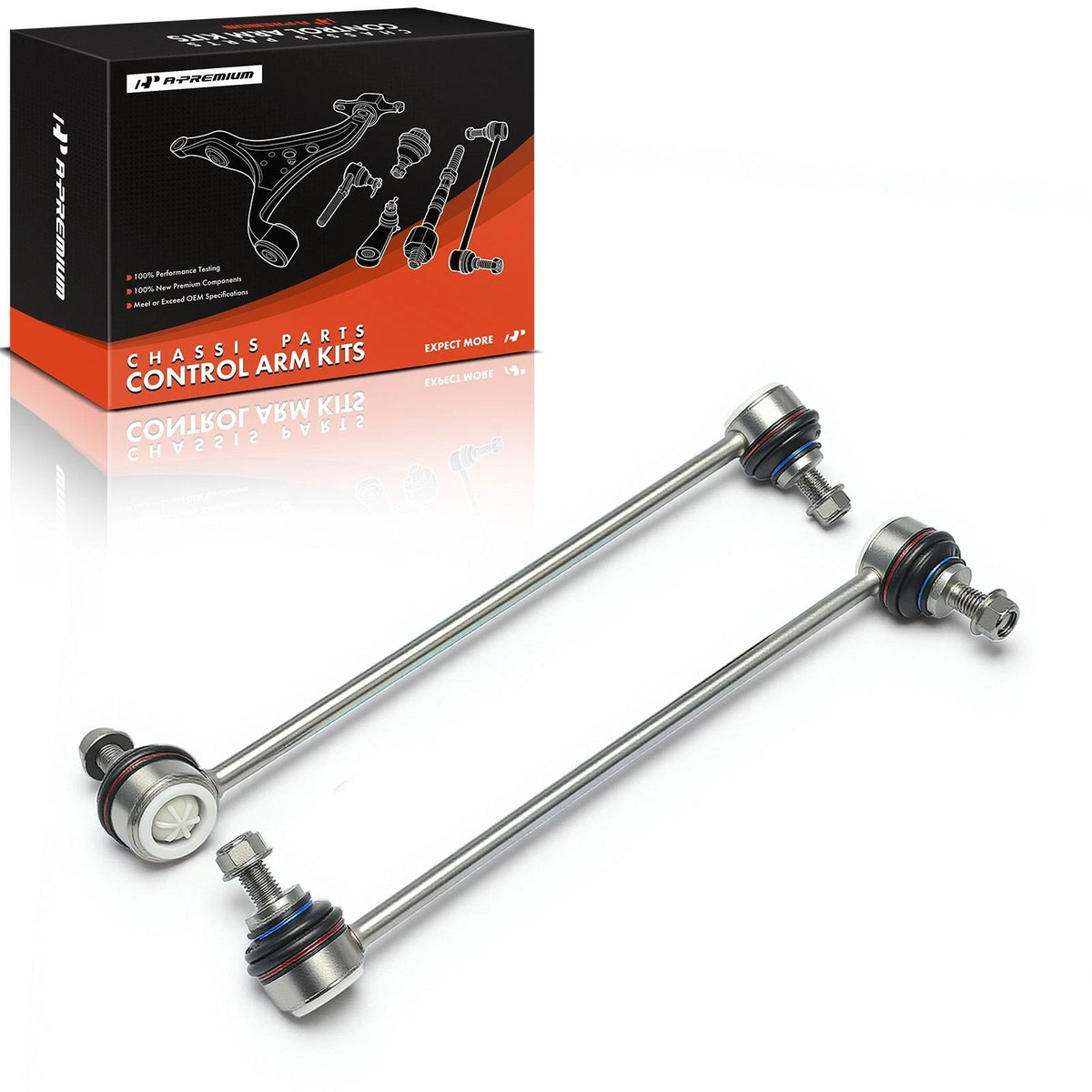 2X Front Side Stabilizer Bar Link for BMW X3 E83 (2004–2010) 3414299, K750115, K750116