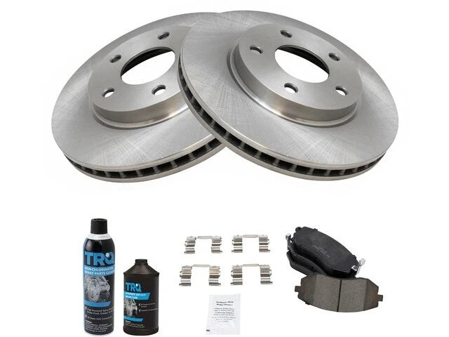 Brake Pad and Rotor Kit for Mitsubishi Lancer (2008–2017) 15628MRGB