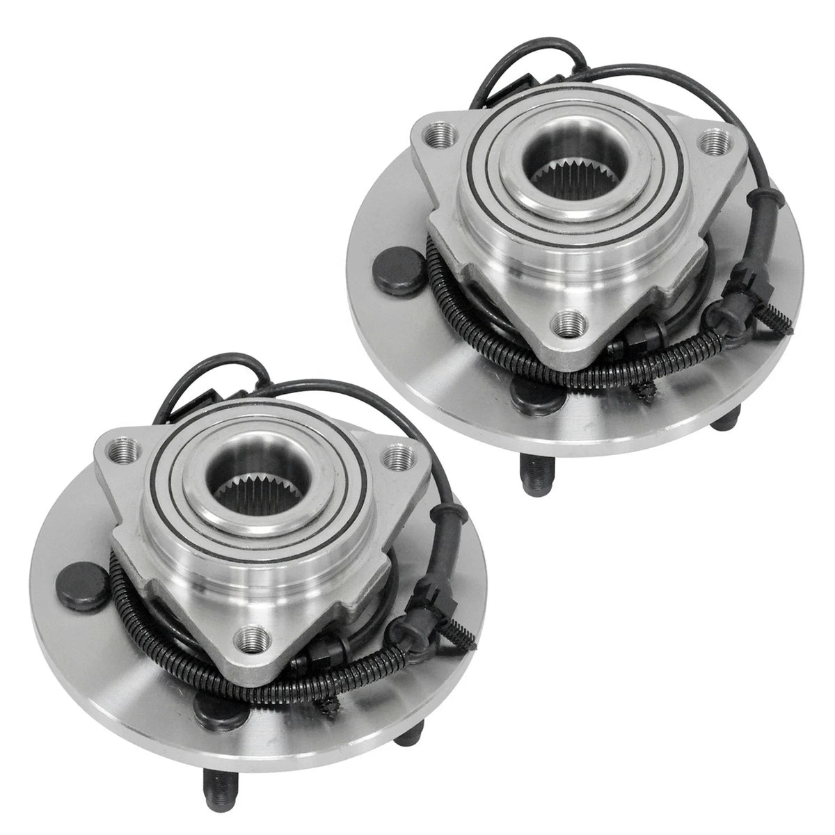 2X Front Wheel Hub and Bearings for Ram 1500 (2009–2011) 515126