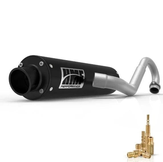 HMF Performance Full Exhaust Black w/ Jet Kit for TRX450R (2004–2005)