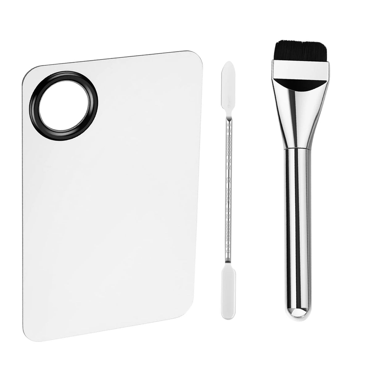 Makeup Mixing Palette Stainless Steel Tray 11.5x7.5cm