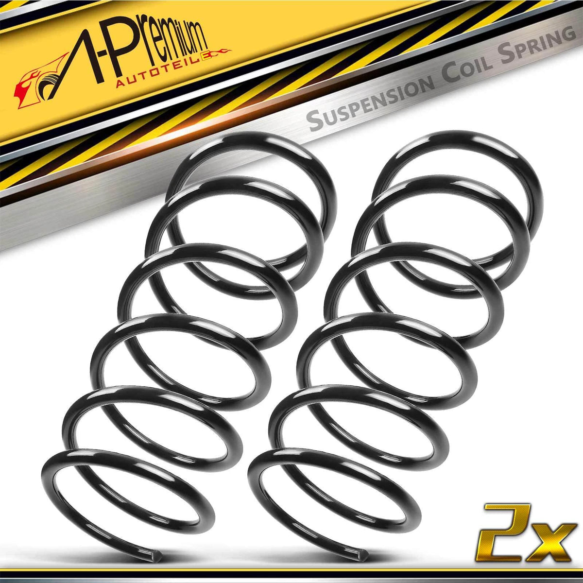 2X Front Side Coil Springs for Hyundai Accent (2000–2005) 81398