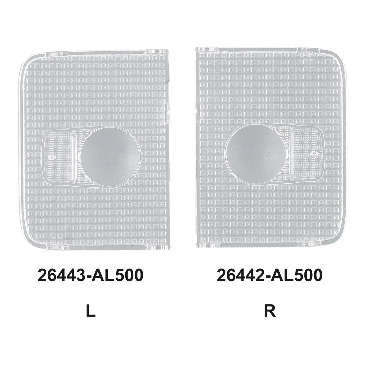 Reading Light Covers 26442 AL500 for Nissan Altima (2013–2018)