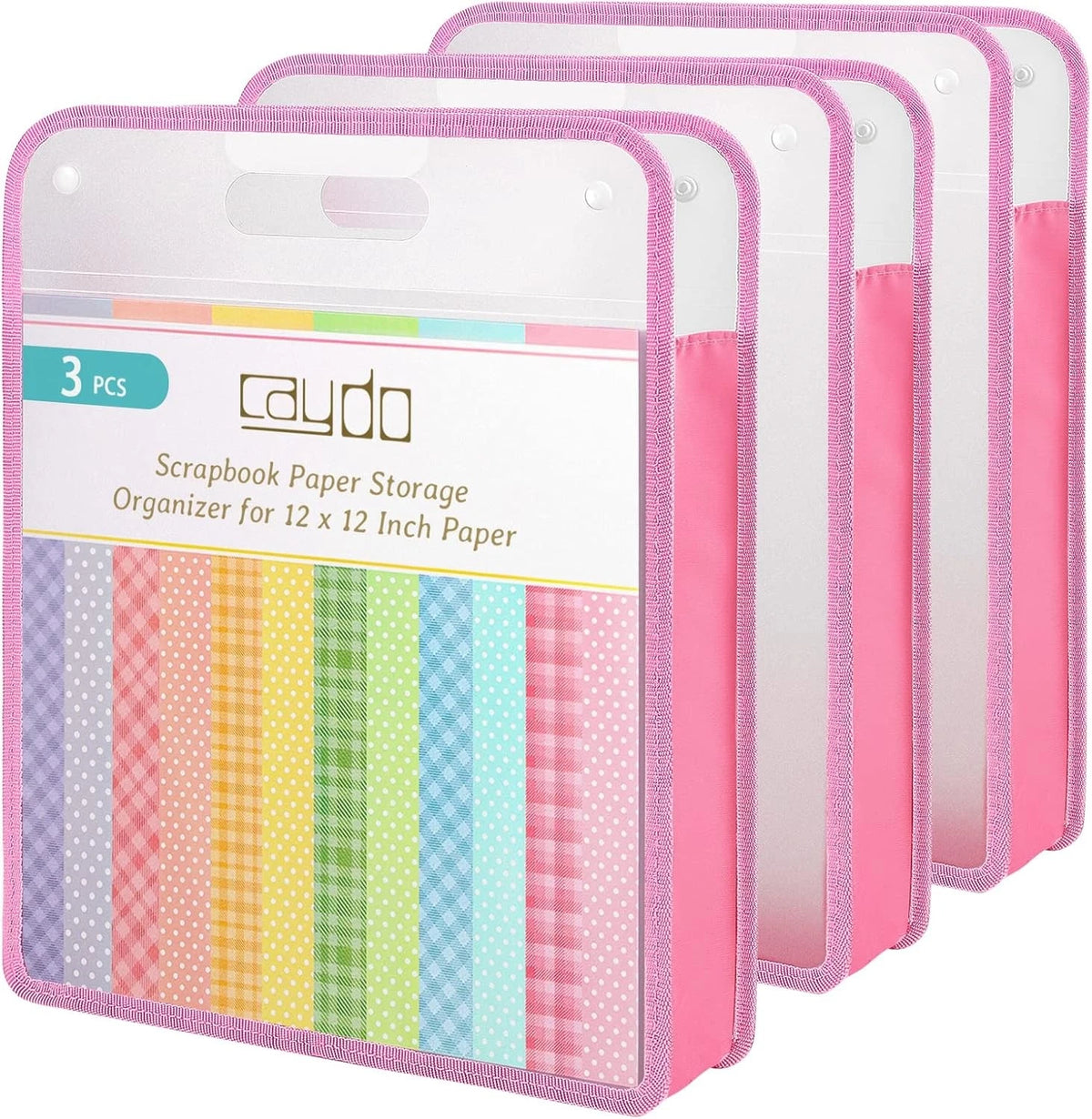 Scrapbook Paper Storage Organizer for (13.15 x 2.95 x 15.75)