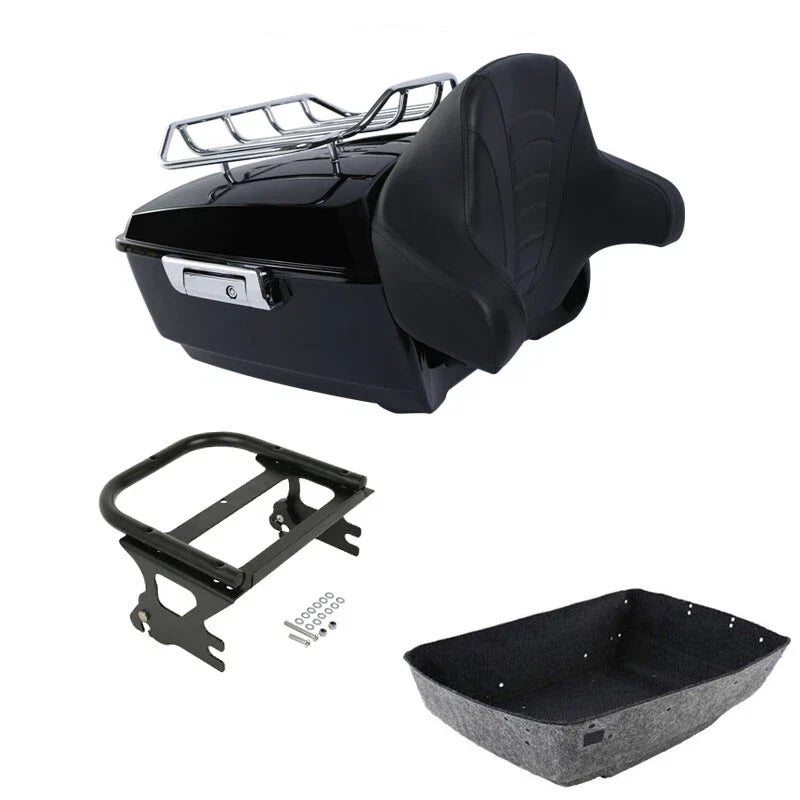 Trunk Backrest Rack Mount for Harley Touring (1997–2008)