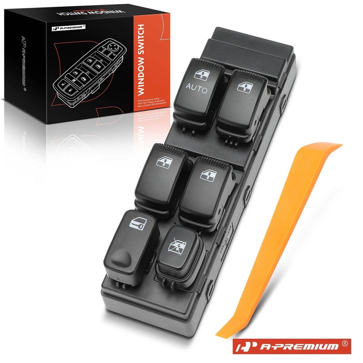 Front Left Power Window Switch for Kia Spectra/Spectra5 (2007–2009) 935702F10087, DWS1018