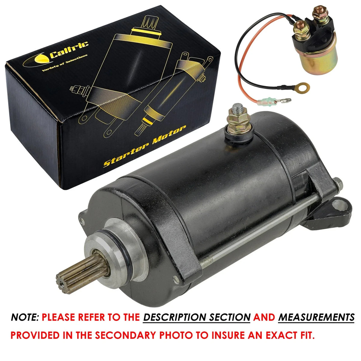 Starter & Solenoid Relay for Yamaha GP800 (1998–2001)