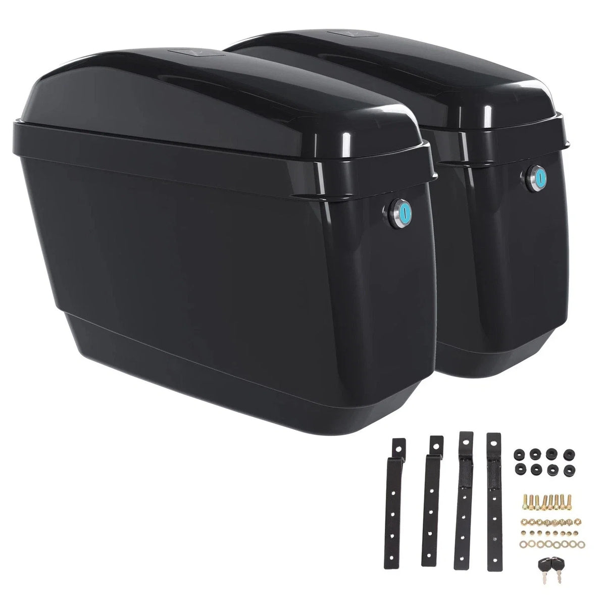 Hard Saddlebags for Harley Davidson Softail Dyna