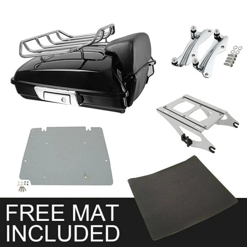 Trunk Top Rack Mount Plate for Harley Touring Road King (2014–2026)