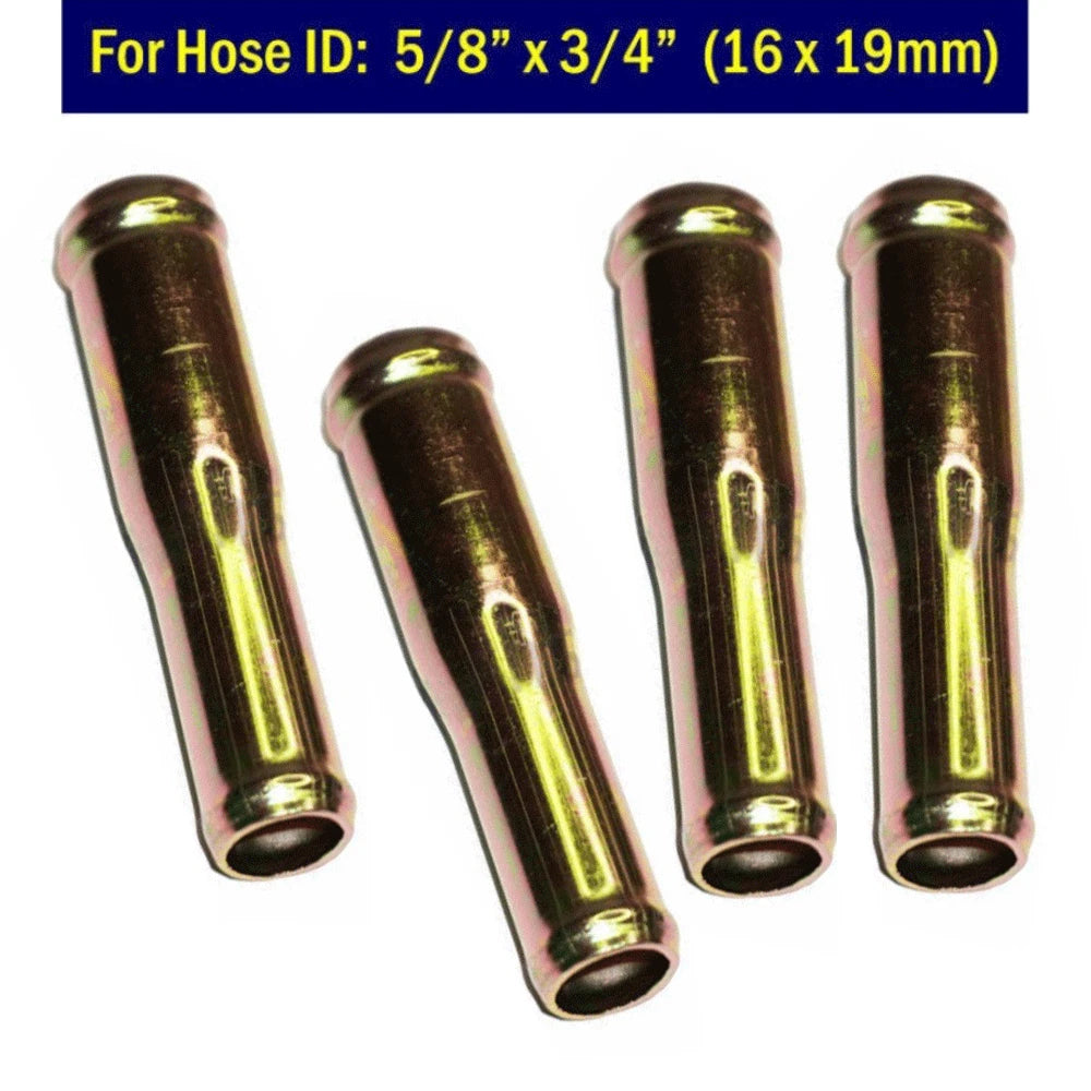 Set of 4 Heater Hose Fitting Reducer Connector 5/8" to 3/4" (Coolant)