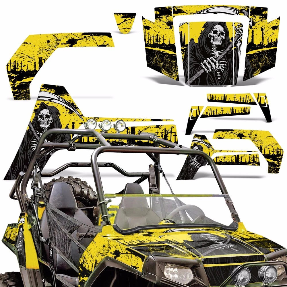 Graphics Kit Decals Stickers for Polaris RZR 800 S (2006–2010)