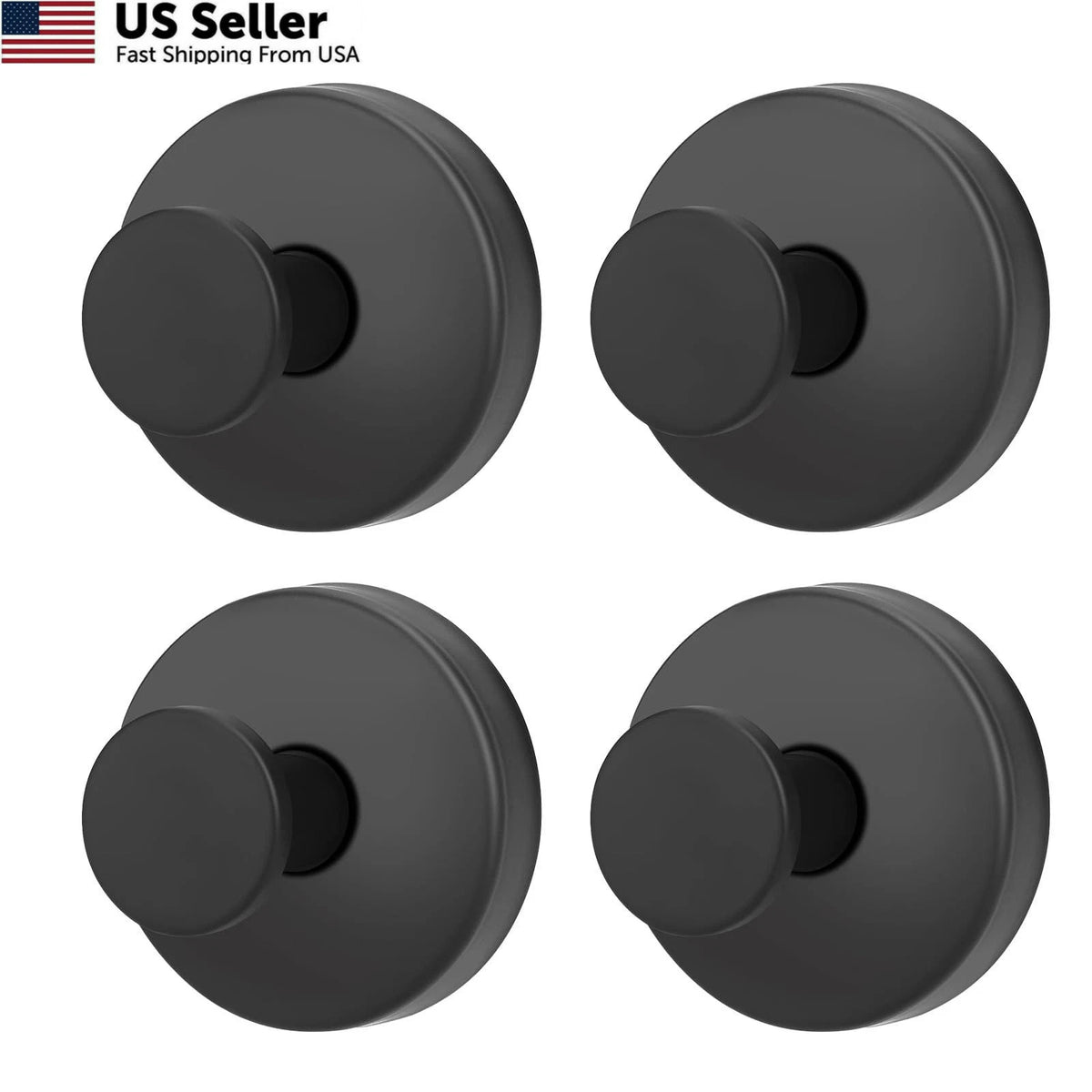4X Suction Cup Hooks for Bathroom Shower Glass Towel Holder