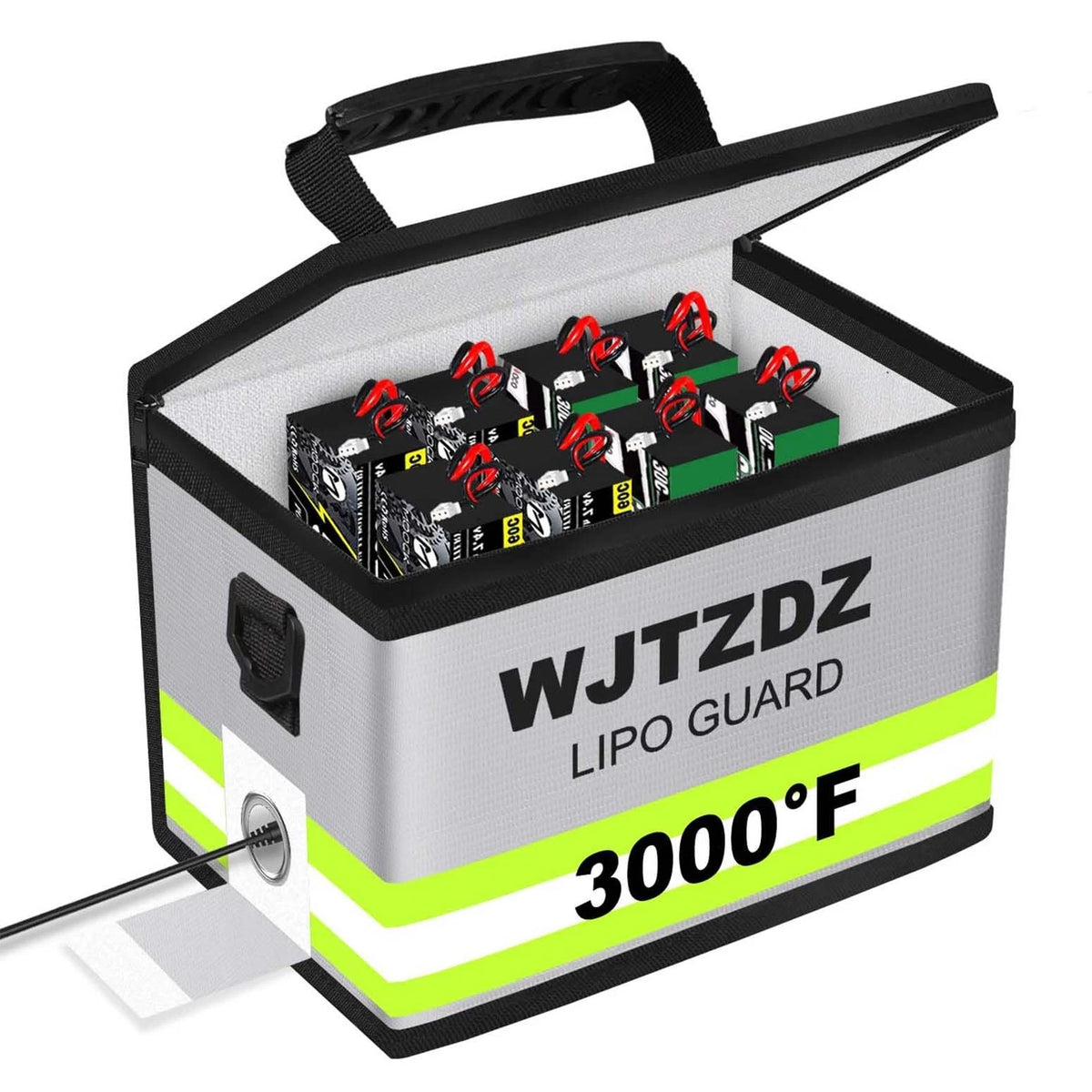 Upgraded Lipo Battery Fireproof Explosionproof Standard Size