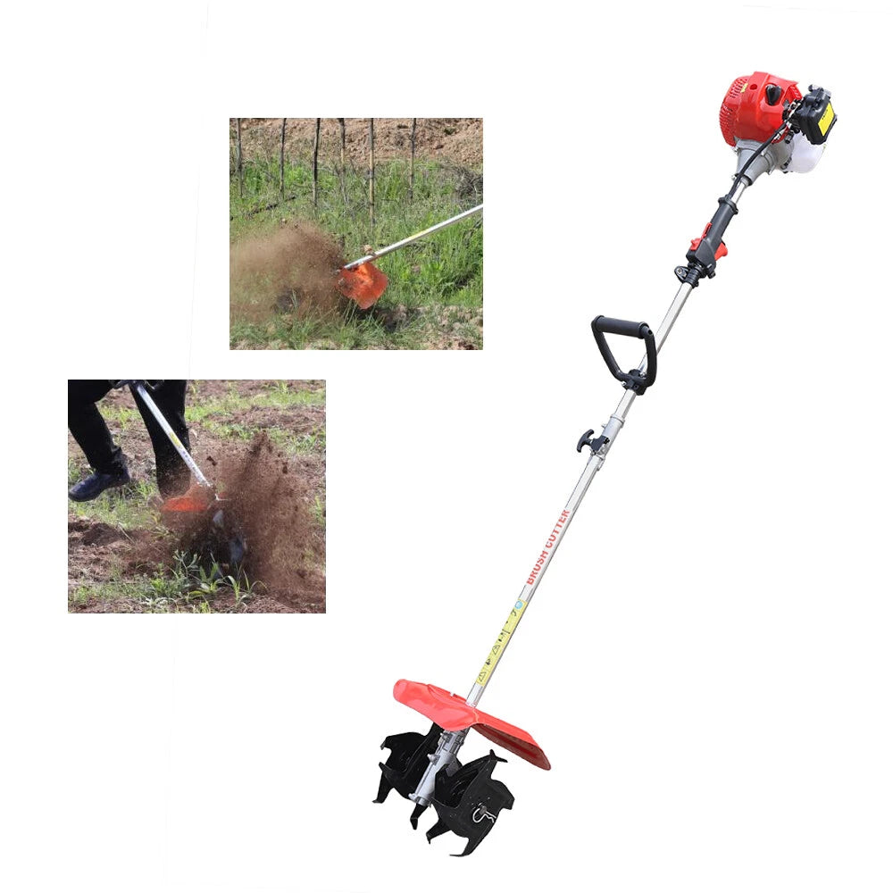 42.7CC Handheld Gas Powered Tiller Cultivator (USA)