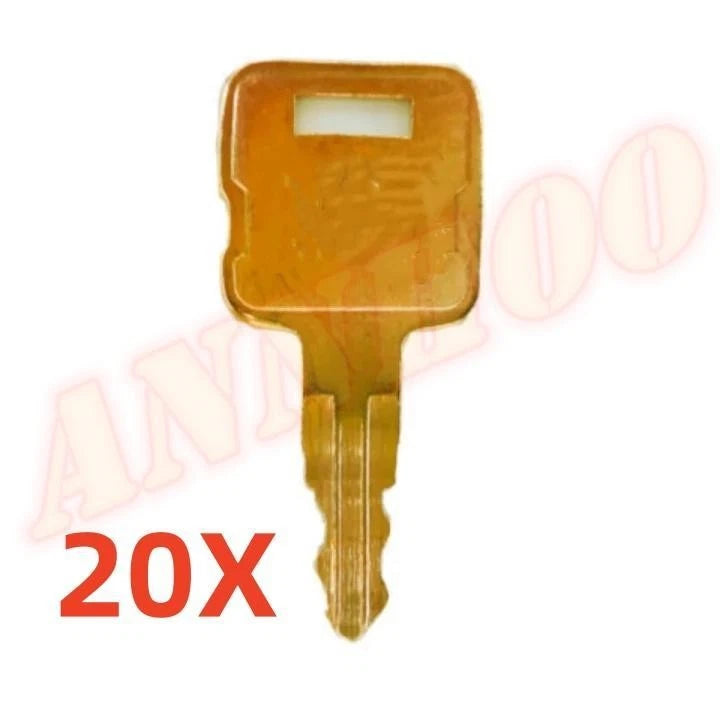 20pc Ignition Key for Caterpillar Dozers Rollers 416E 416F 420D